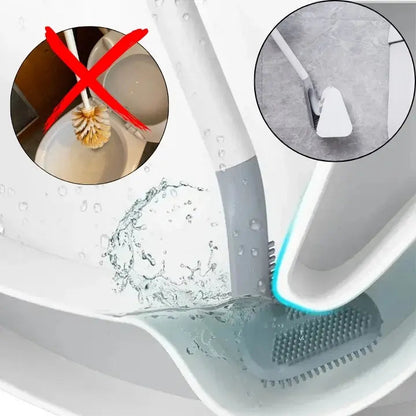 Toiletborstel Voor Grondige En Hygiënische Reiniging Van Moeilijke Randen En Hoeken