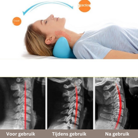 Ergonomisch Nekkussen Voor Ontspanning En Ondersteuning Van Nek En Schouders
