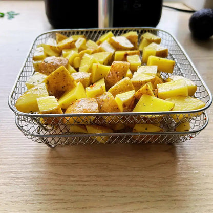 Airfryer Manden Voor Gelijktijdig En Smaakvrij Bereiden Van Meerdere Gerechten