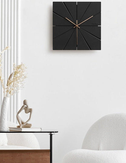 Wandklok Met Geruisloos Uurwerk En Minimalistisch Design Voor Moderne Interieurs