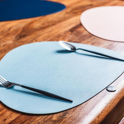 Leren Placemat En Onderzetter Set Voor Stijlvolle Tafeldekking