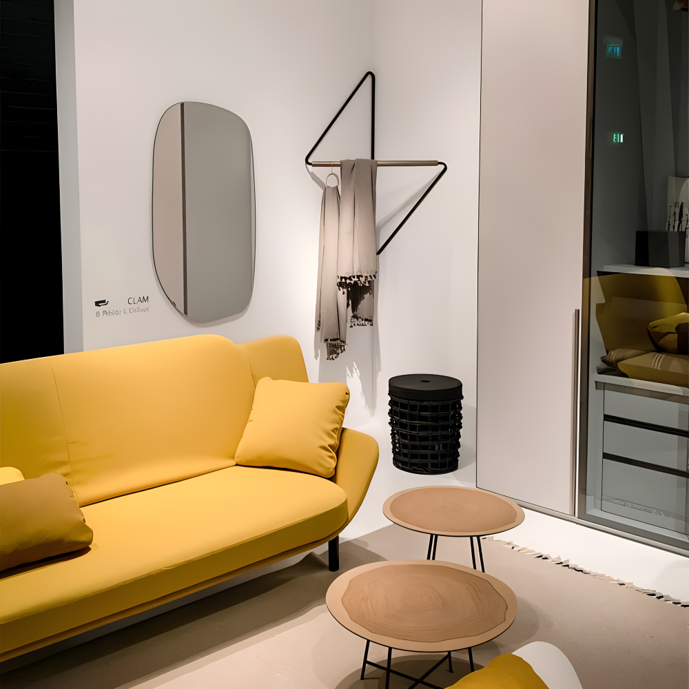 Staande Kapstok Met Geometrisch Design Voor Jassen En Accessoires