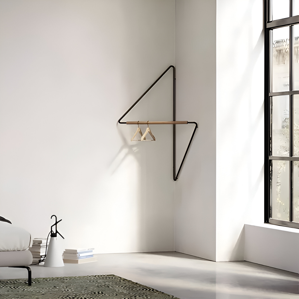 Staande Kapstok Met Geometrisch Design Voor Jassen En Accessoires