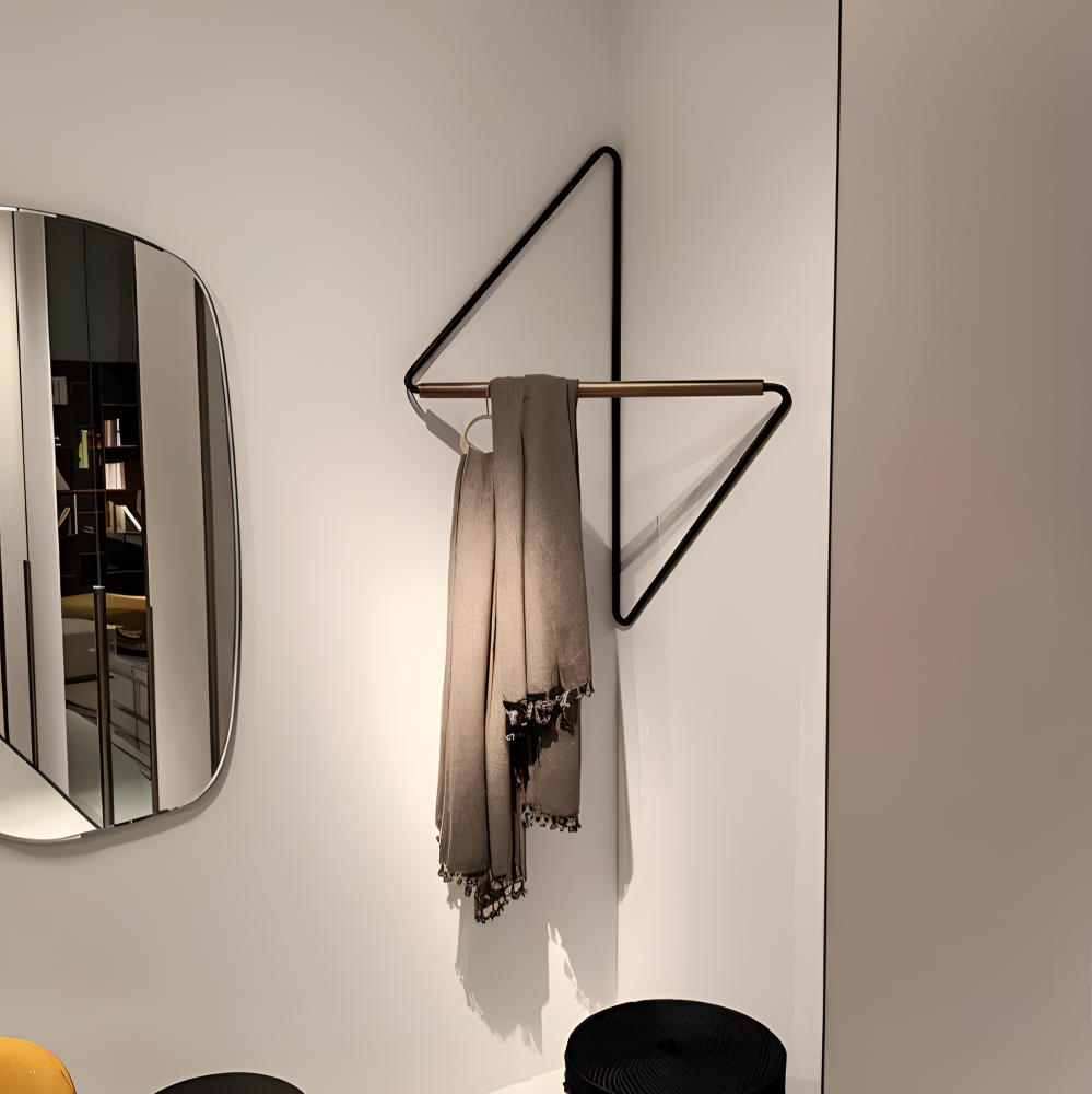 Staande Kapstok Met Geometrisch Design Voor Jassen En Accessoires