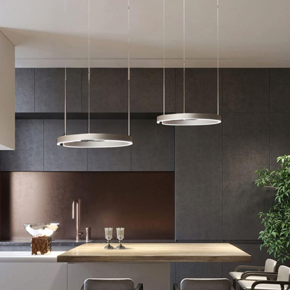 Moderne Ringvormige Hanglamp Met Geïntegreerde LED-Verlichting