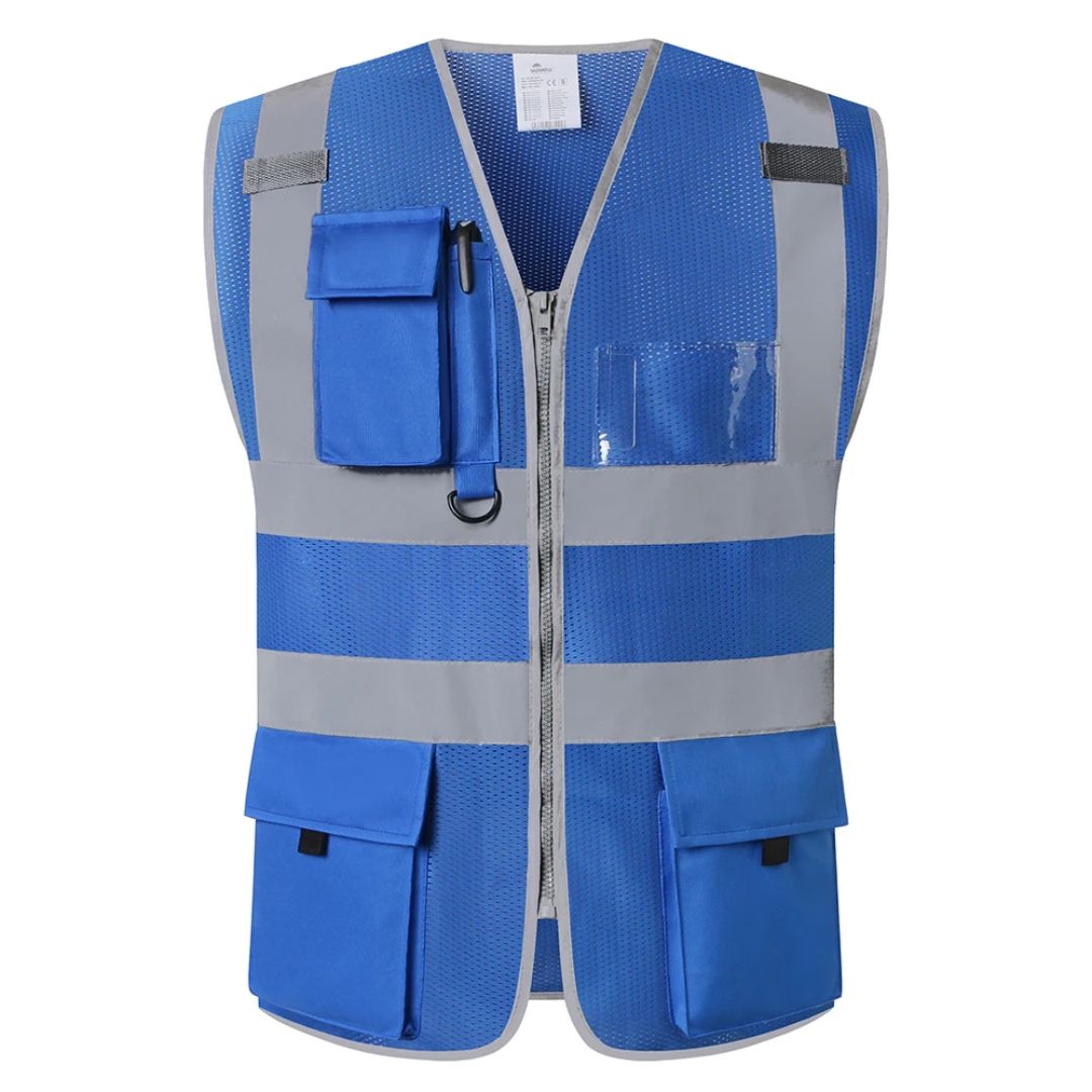 Reflecterend Veiligheidsvest met Hoge Zichtbaarheid en Zakken