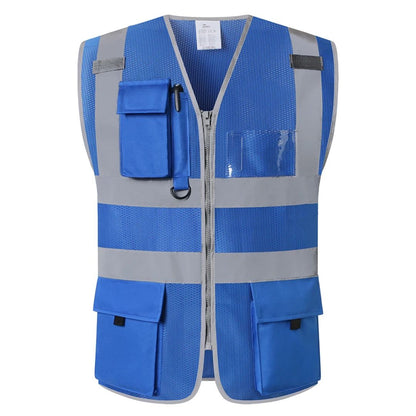 Reflecterend Veiligheidsvest met Hoge Zichtbaarheid en Zakken