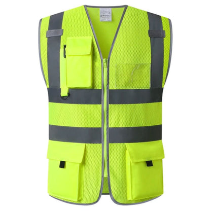 Reflecterend Veiligheidsvest met Hoge Zichtbaarheid en Zakken