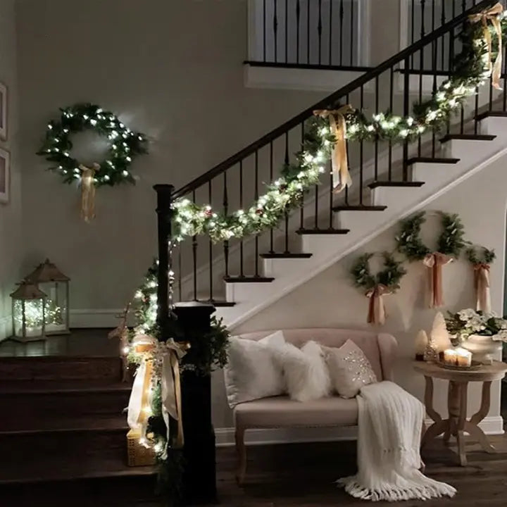 Lichtkoord Voor Feestelijke En Warme Kerstverlichting In Huis En Buiten