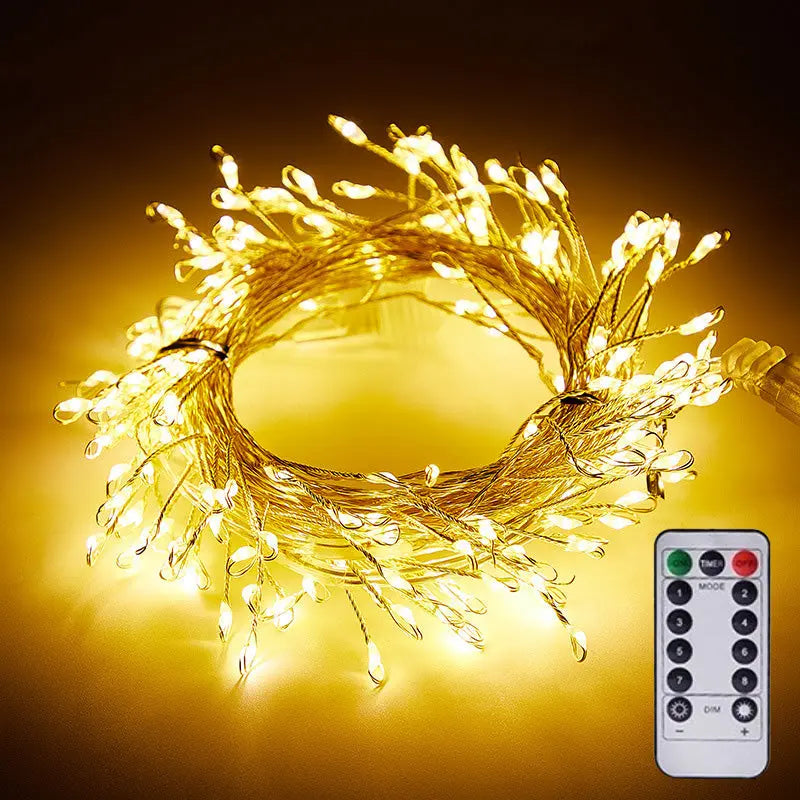 Lichtkoord Voor Feestelijke En Warme Kerstverlichting In Huis En Buiten