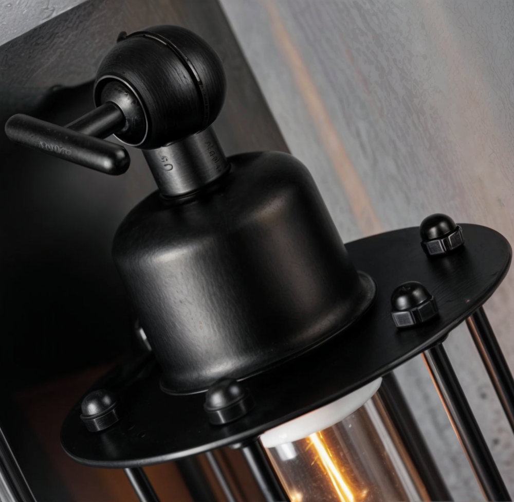 Vintage Wandlamp Met Stevige Constructie En Dagelijkse Sfeervolle Verlichting