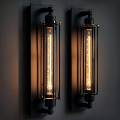 Vintage Wandlamp Met Stevige Constructie En Dagelijkse Sfeervolle Verlichting