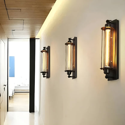 Vintage LED Wandlamp met Metalen Design