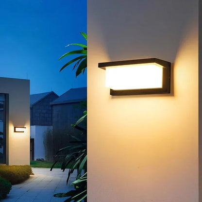 LED Buitenwandlamp Met Bewegingssensor Voor Entree, Terras En Tuinpad
