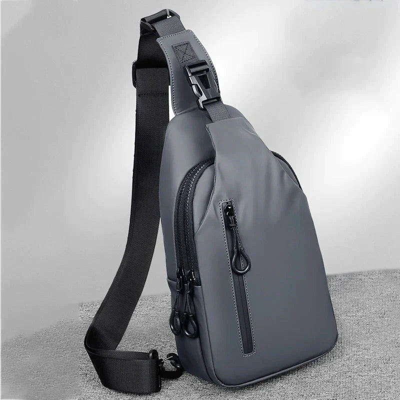 Crossbody Tas Waterdicht met Antidiefstal Rits en Compact Unisex Ontwerp