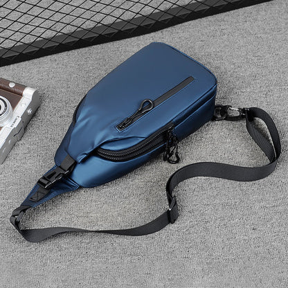Crossbody Tas Waterdicht met Antidiefstal Rits en Compact Unisex Ontwerp