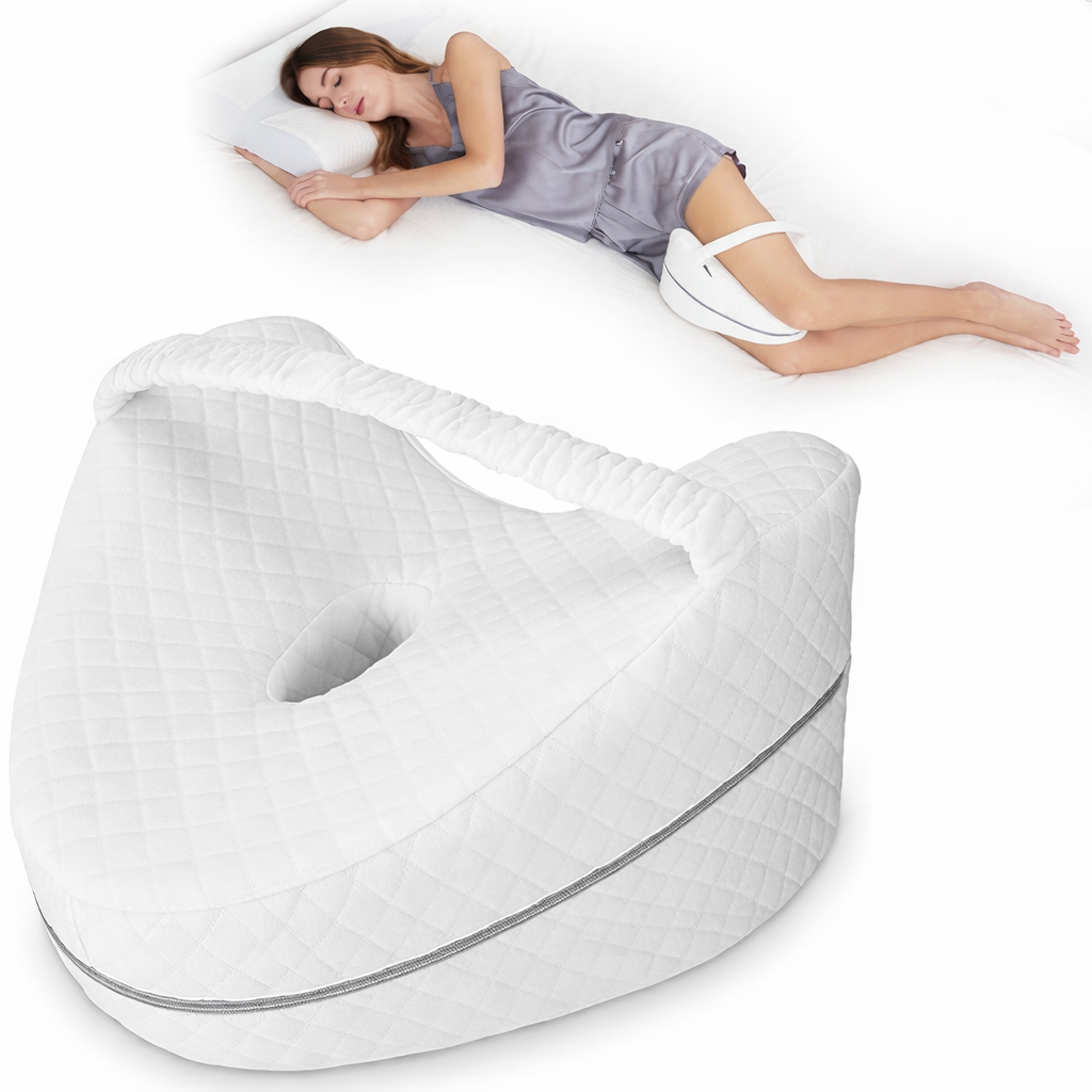 Ergonomisch Kniekussen van Traagschuim met Elastische Band