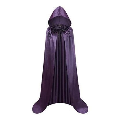 Lange Halloween Cape met Capuchon – Unisex Cosplay Kostuum