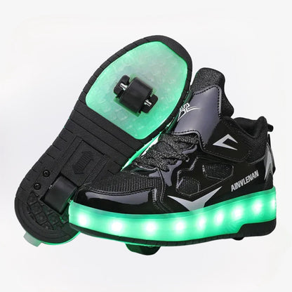 LED Rolschaats Sneakers Met Verlichte Wielen Voor Actieve Kinderen