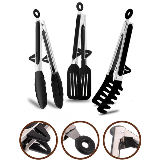 GripMaster BBQ-Tangenset – Hittebestendige Controle voor Grill & Keuken