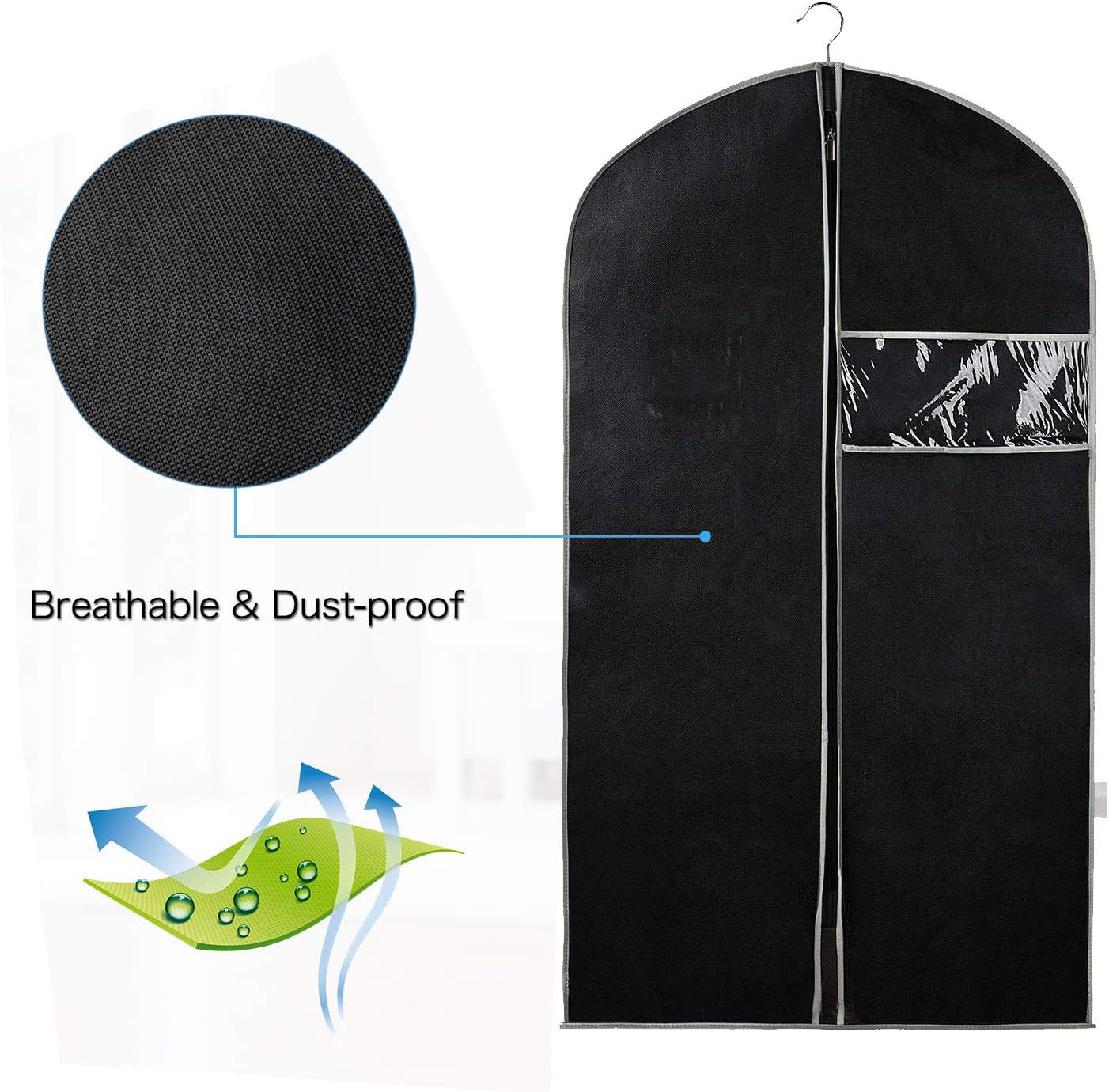 Kledinghoes Set Non Woven Kunststof Compact Ontwerp