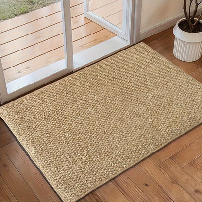 Antislip Deurmat Met Gevlochten Structuur Voor Schone Entrees