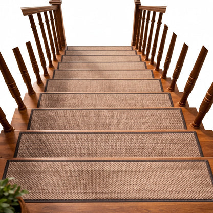 Antislip Trapmatten met Rubberen Onderkant – Set van 15