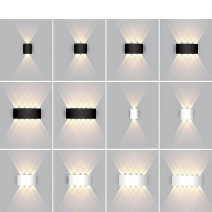 Aluminium Buitenwandlamp Met Led‑Verlichting