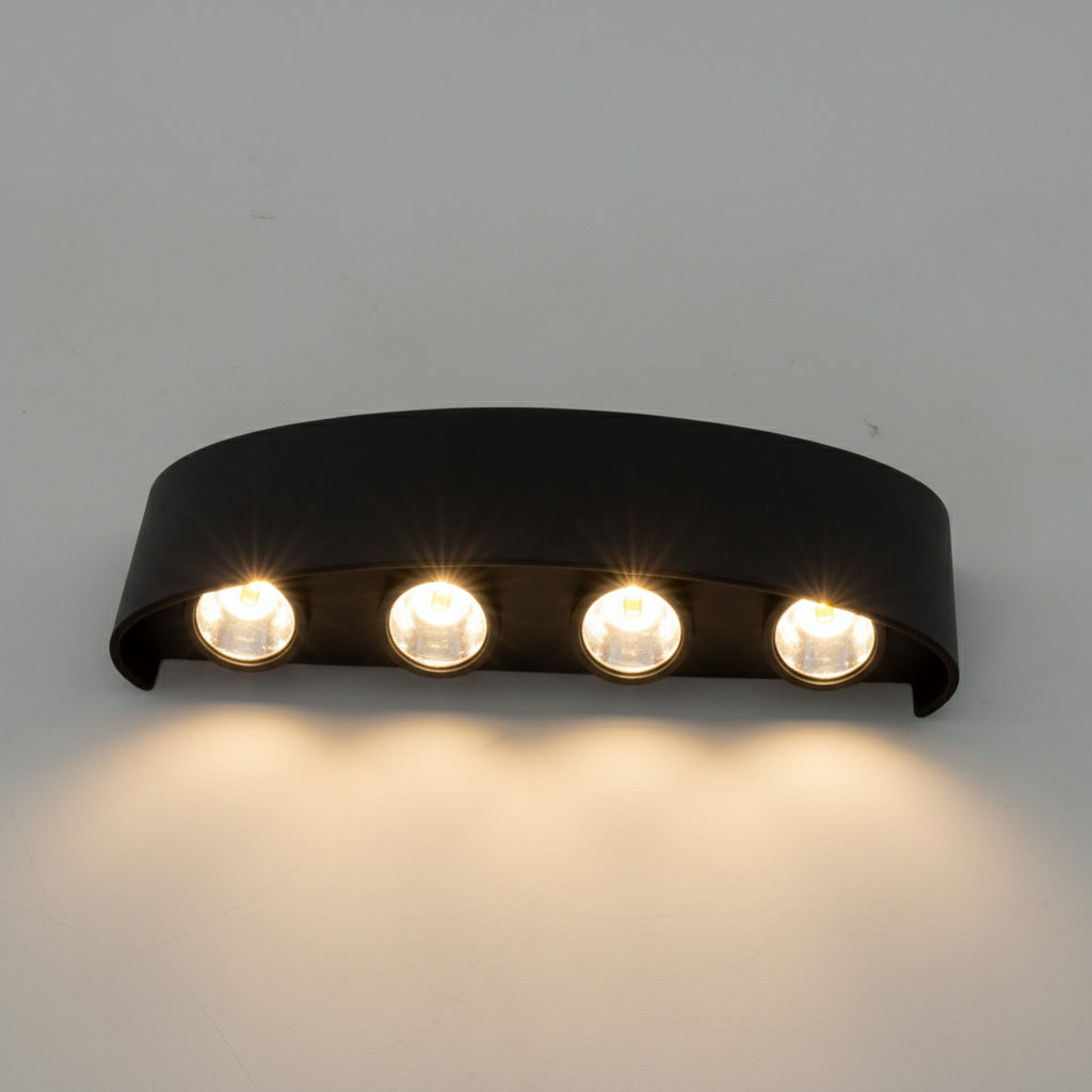 Aluminium Buitenwandlamp Met Led‑Verlichting