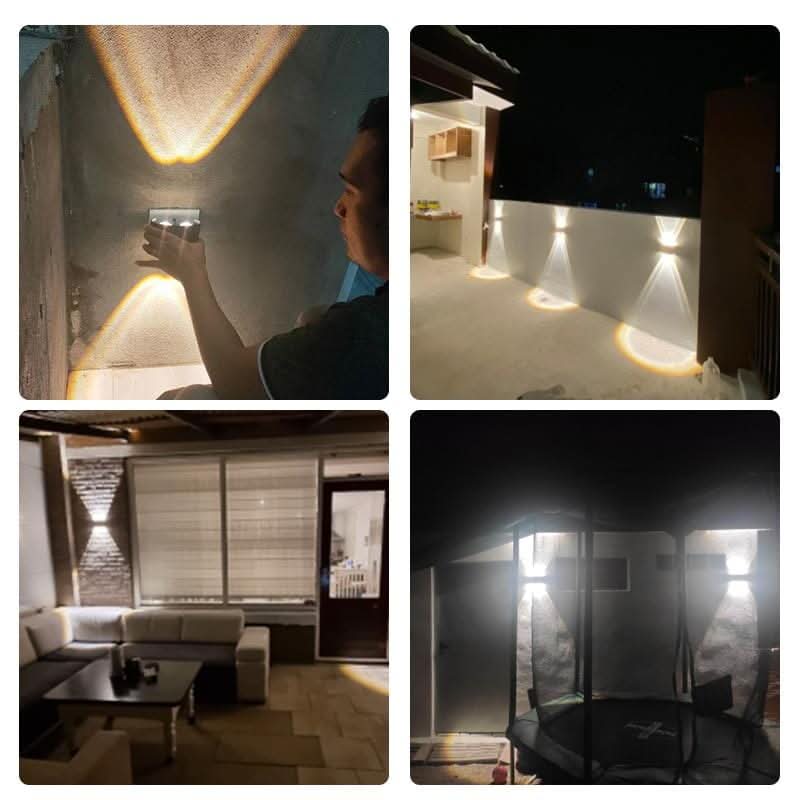 Aluminium Buitenwandlamp Met Led‑Verlichting