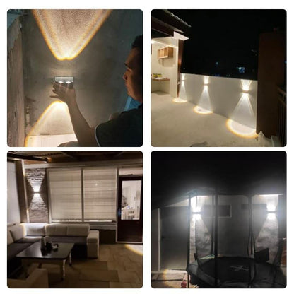 Aluminium Buitenwandlamp Met Led‑Verlichting
