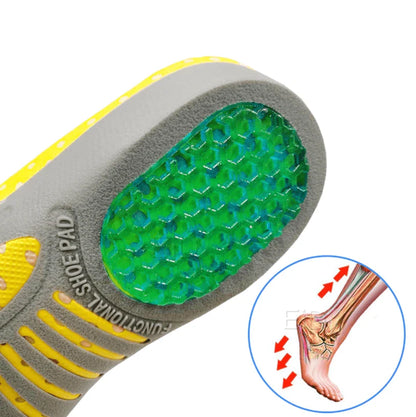 Premium Supportive Gel Inlegzolen met U Vorm Hiel en Voetboog Ondersteuning