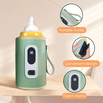 ThermoSip Flessenwarmer – Slimme USB-oplossing voor Babyvoeding onderweg