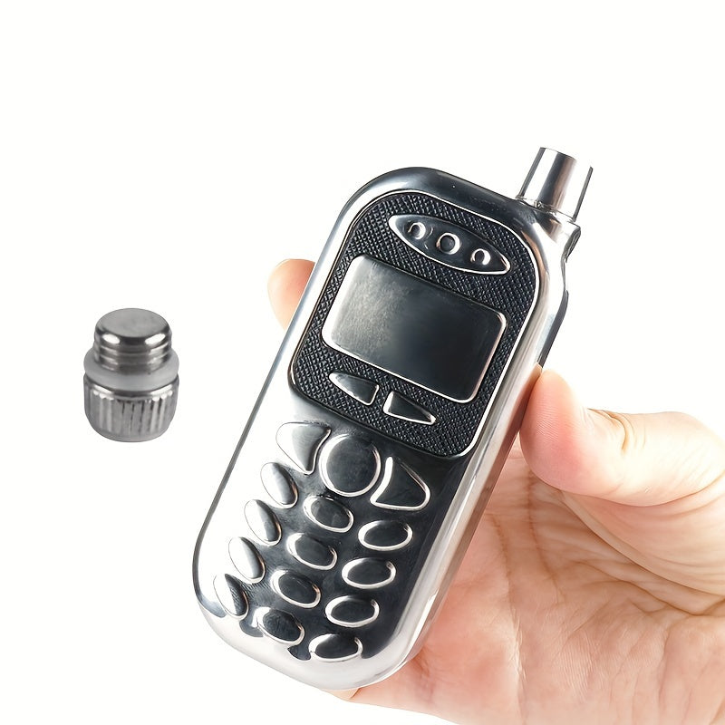 RetroSip Whiskyfles – Mobiele Nostalgie met een Knipoog