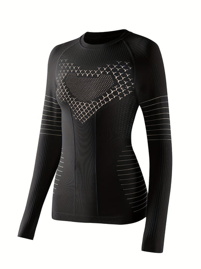 Thermisch Ondergoedset voor Dames – Sportieve Onderlaag voor Winteractiviteiten