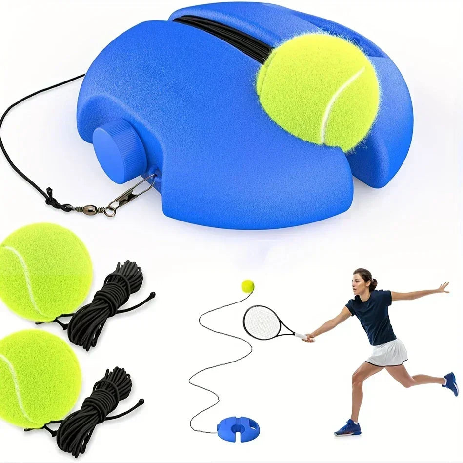 Tennistrainer met Elastisch Koord voor Zelfstandig Oefenen
