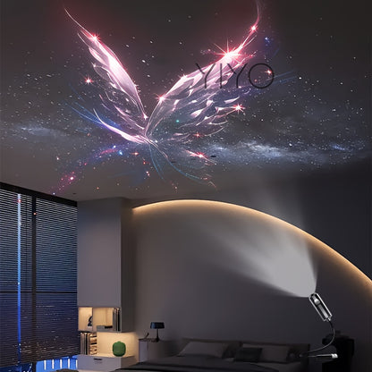 Creatieve USB‑Projector Nachtlamp met Dromerig Patroon