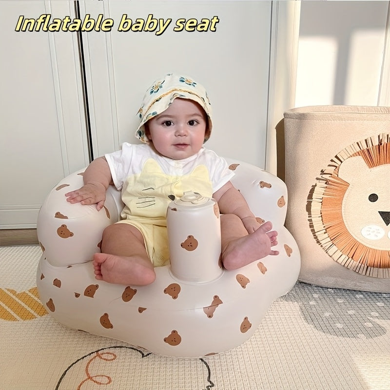 Opblaasbare Kinderstoel met Luchtpomp – Stevig en Draagbaar voor Binnen & Buiten