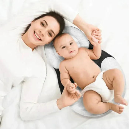 Ergonomisch Babykussen Met Vormgegeven Hoofd‑ En Rugsteun
