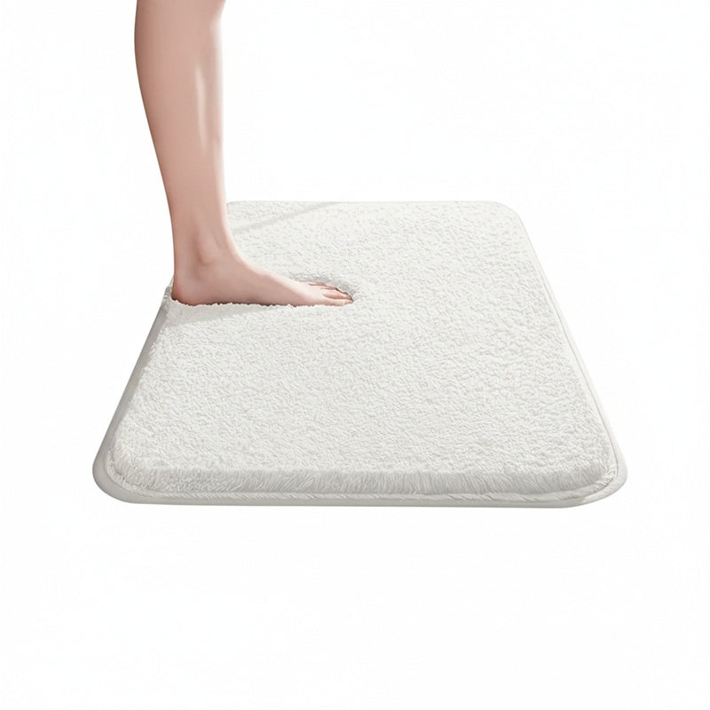 Antislip Badmat Met Dikke Pluche Afwerking Voor Comfortabele Badkamers