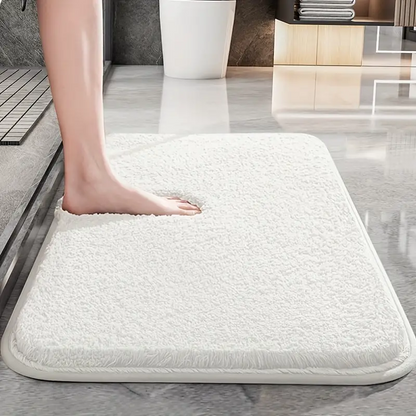 Antislip Badmat Met Dikke Pluche Afwerking Voor Comfortabele Badkamers