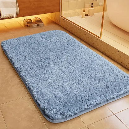 Antislip Badmat Met Dikke Pluche Afwerking Voor Comfortabele Badkamers