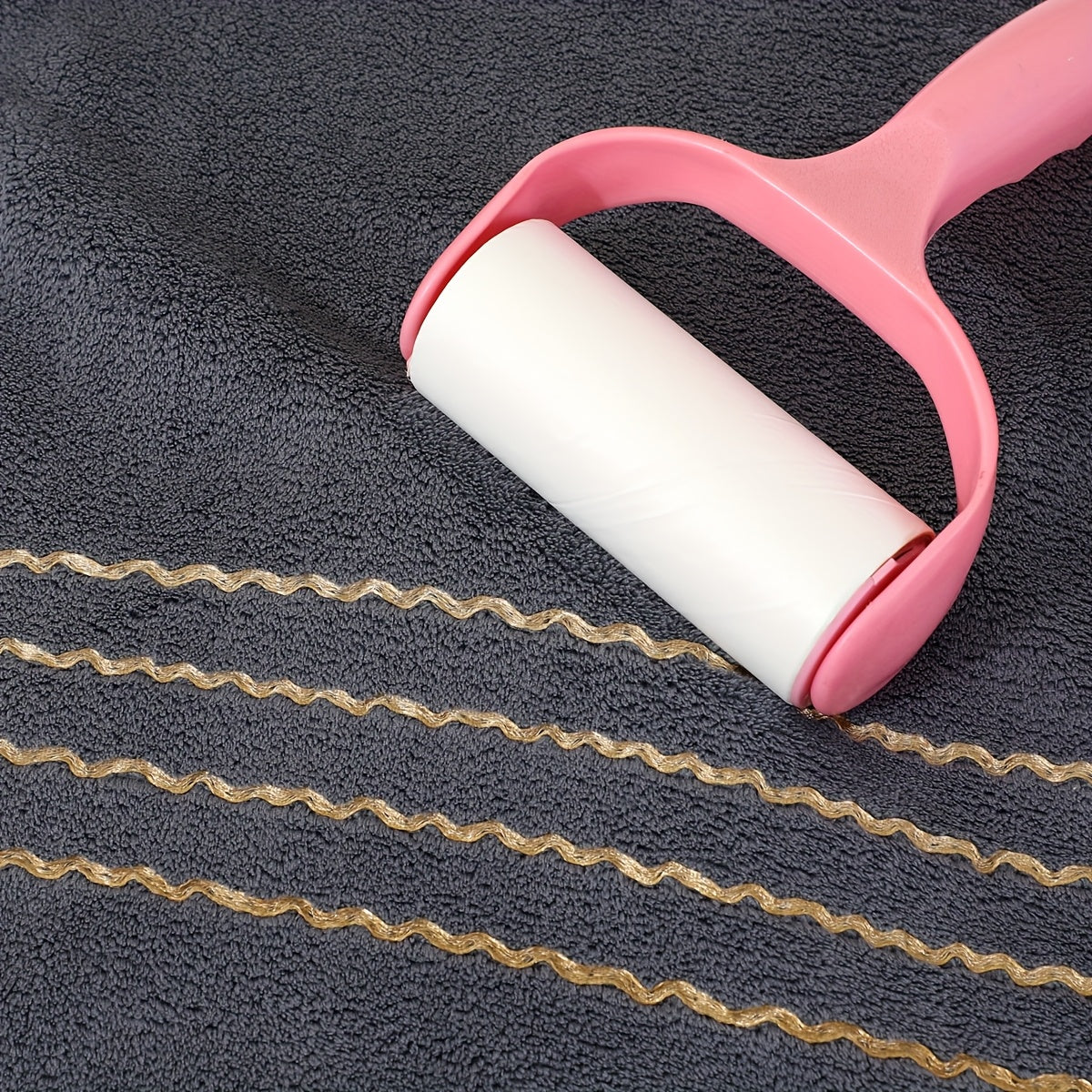 GoldStripe Microvezelset – 24 Vierkante Vintage Handdoeken met Gouden Strepen voor Badkamer en Keuken