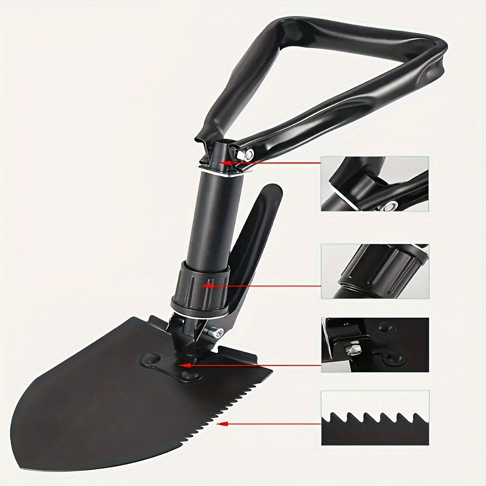 Opvouwbare Survival Schep – Multifunctioneel Gereedschap voor Kamperen en Outdoor