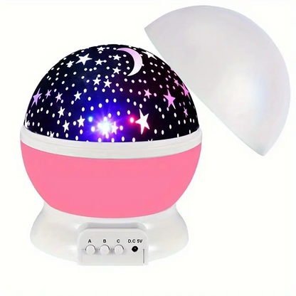 LED Nachtlamp met Sterrenprojector voor Binnengebruik