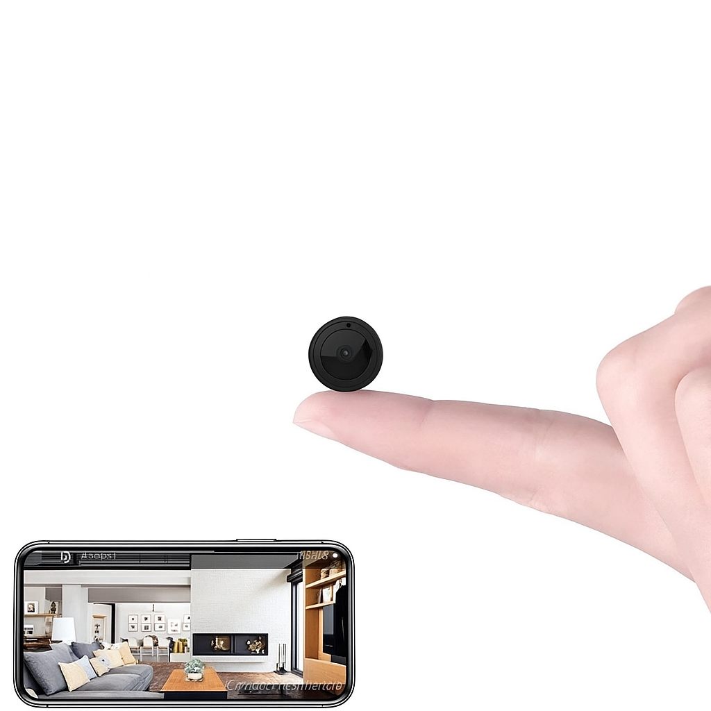Compacte Wifi Mini Beveiligingscamera Met Nachtzicht