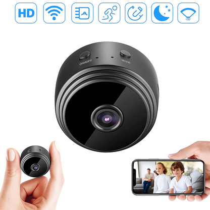 Compacte Wifi Mini Beveiligingscamera Met Nachtzicht