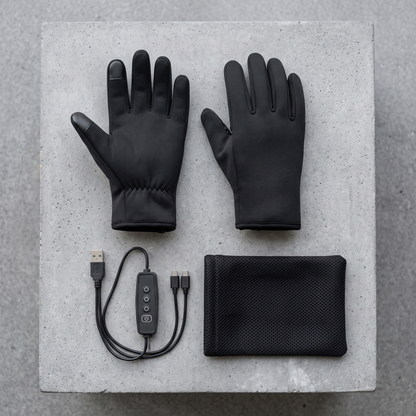 Verwarmde Handschoenen met USB en Touchfunctie – 3 Warmtestanden