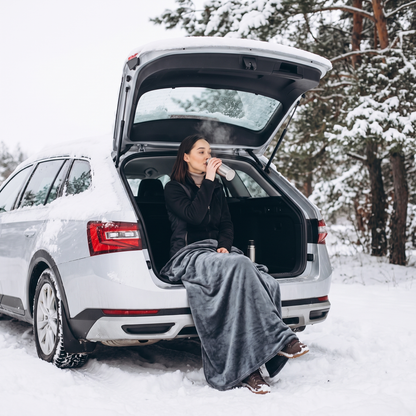 Elektrische Warmtedeken voor Auto met 12V Aansluiting en 9 Warmtestanden