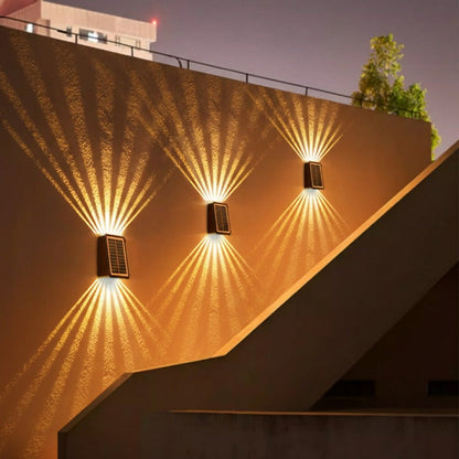 Solarbuitenlamp Voor Modern Lichtontwerp En Automatische Sfeerverlichting Aan De Gevel